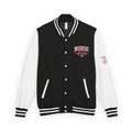 Nurse Off Duty Varsity Jacket, RN Letterman Jacket, Cute Nurse Jacket, Registered Nurse Gift, Pink Nurse Apparel, Nurse Streetwear