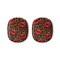 Wild Kisses AirPods Max Case, Leopard Print AirPods Max Cover, Red Lip Print Headphone Case, Cute Girly AirPods Accessory, Coquette Gift